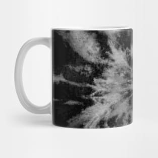 Black and White Inverted Marble Mug